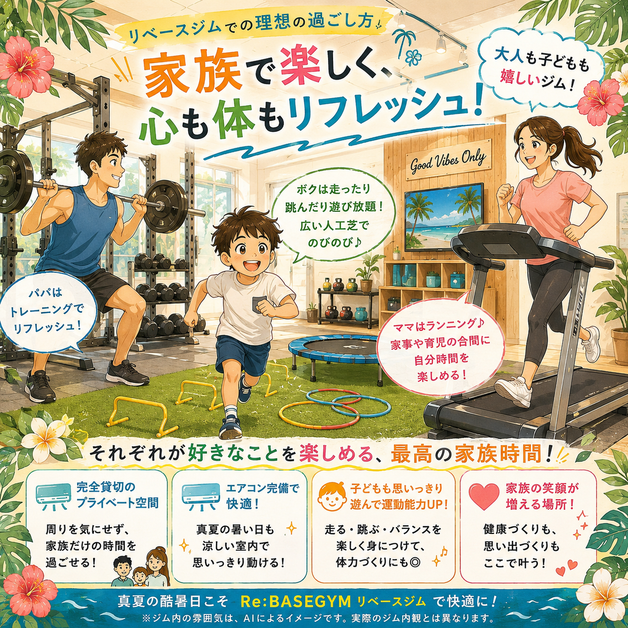 こんなのなかった！家族みんなのジム！